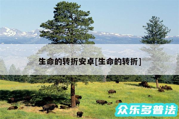 生命的转折安卓及生命的转折