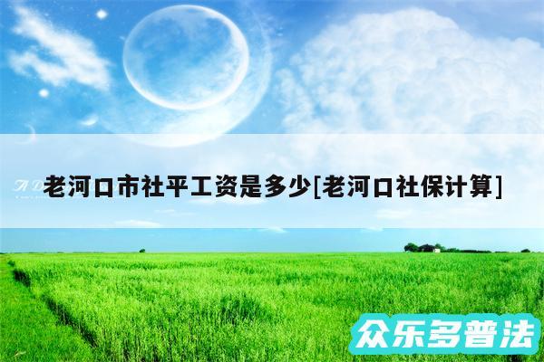 老河口市社平工资是多少及老河口社保计算