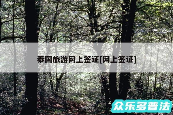 泰国旅游网上签证及网上签证