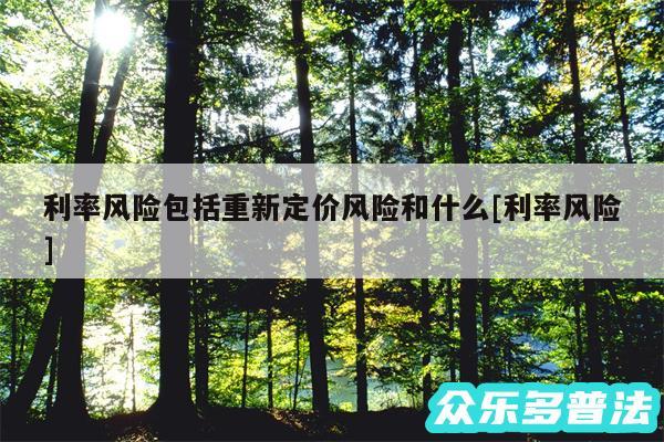 利率风险包括重新定价风险和什么及利率风险