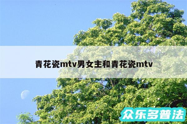 青花瓷mtv男女主和青花瓷mtv